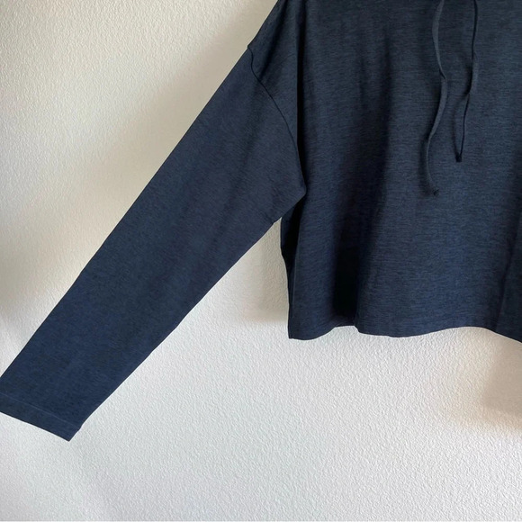 Girlfriend Collective Midnight ReSet Hoodie - Picture 5 of 11